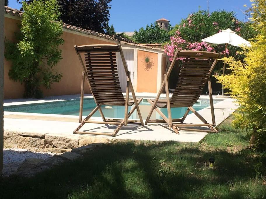 Belle Maison Provencale Au Pied Du Mont Ventoux Caromb Bagian luar foto