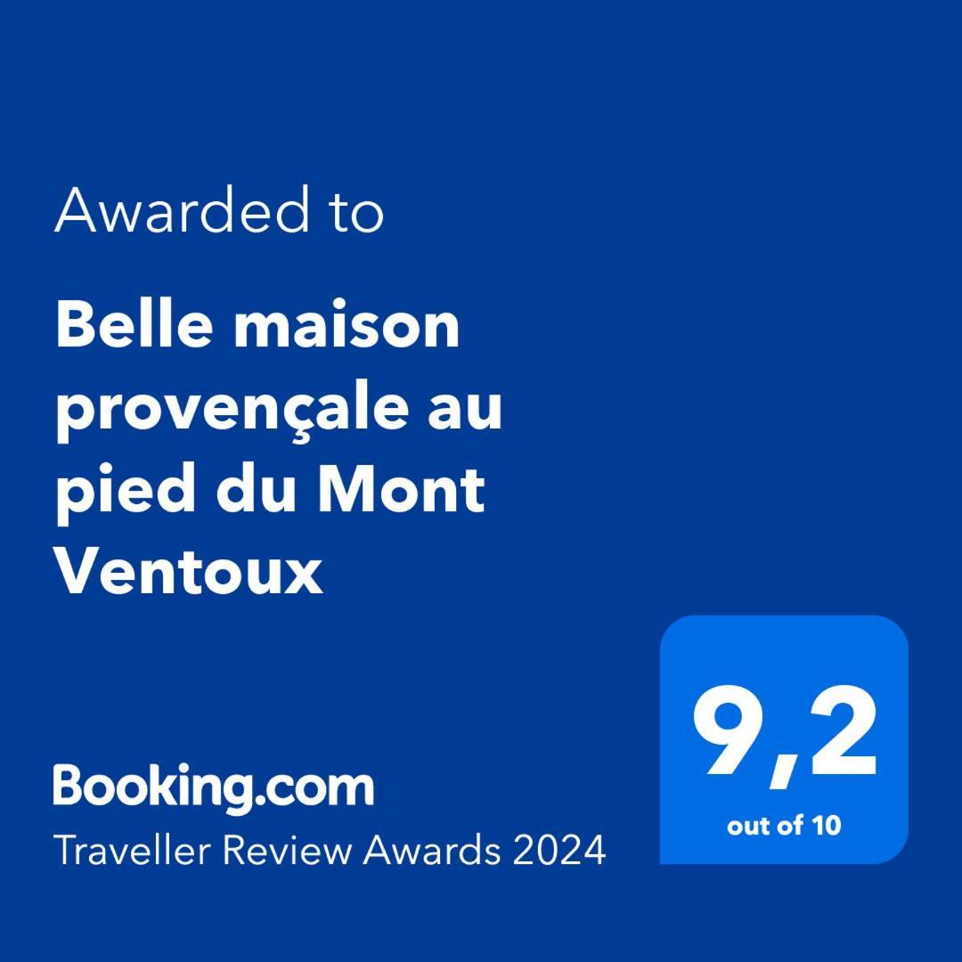Belle Maison Provencale Au Pied Du Mont Ventoux Caromb Bagian luar foto